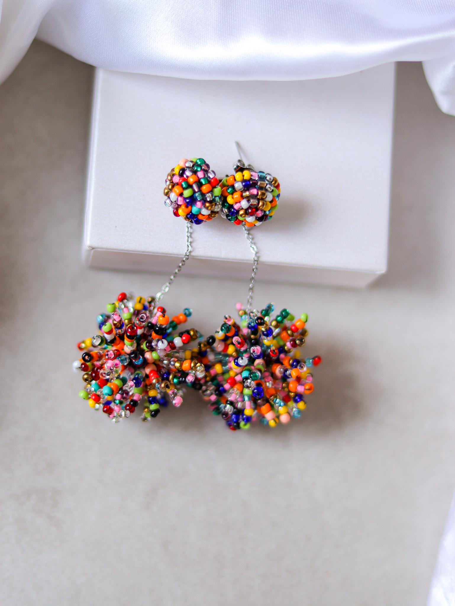 brincos de glitter carnaval