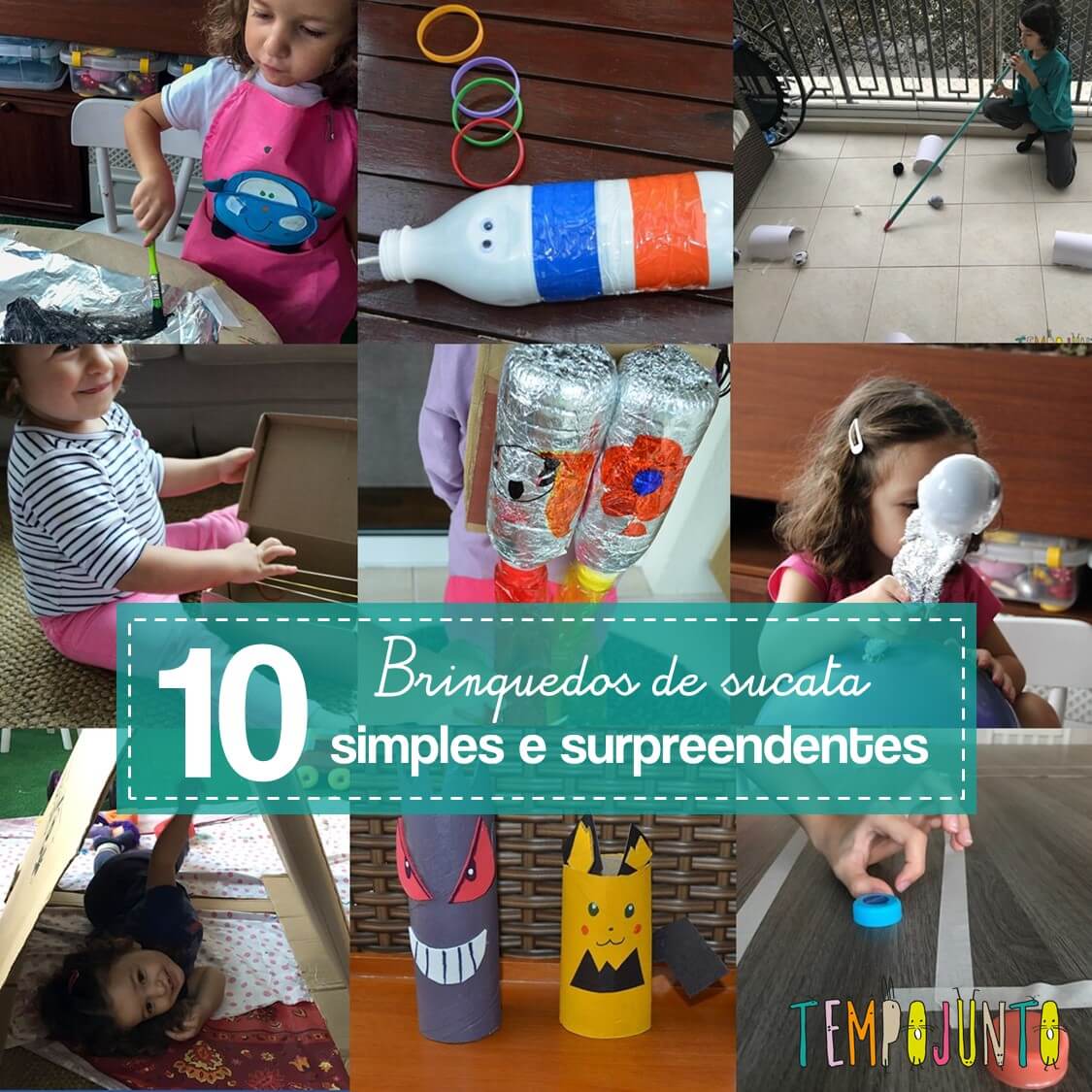 brinquedo reciclado fácil