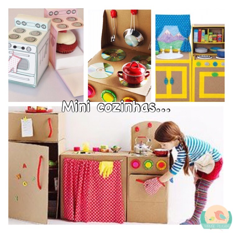 brinquedo educativo de papelão