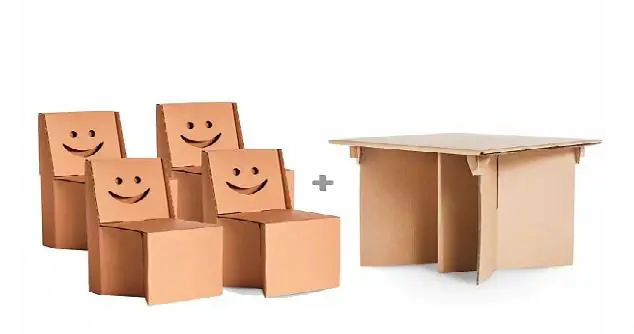 casinha de papelão infantil