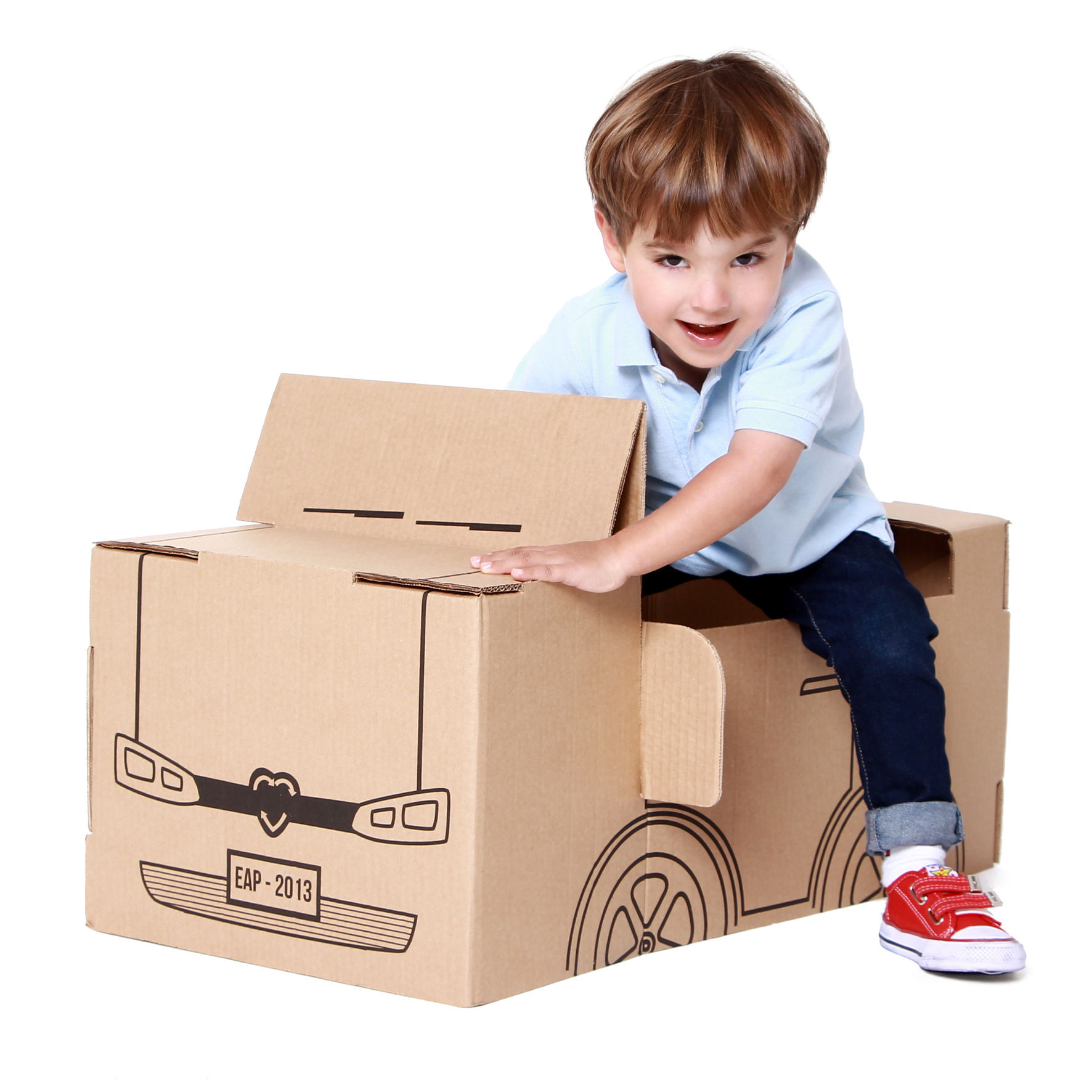 brinquedos reciclados com papelão