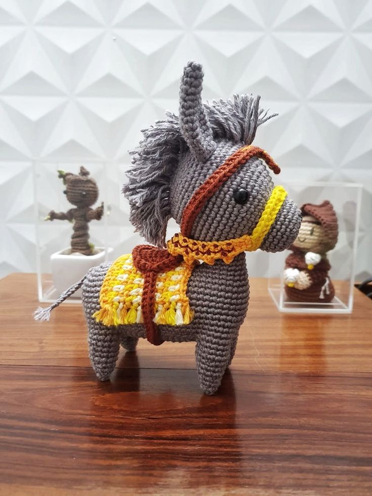 receita burrinho amigurumi