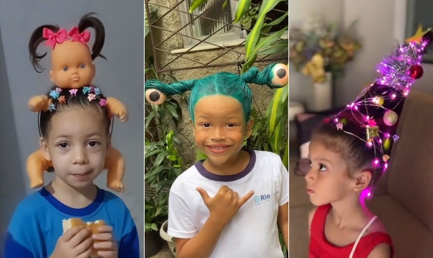 cabelo maluco menina