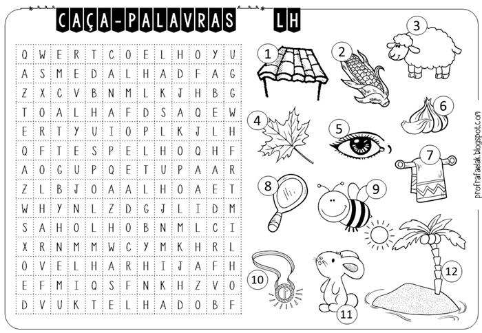 desafios de vocabulário para imprimir