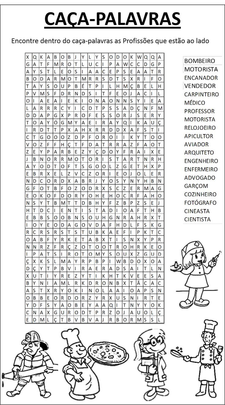 caça palavras com palavras raras para imprimir
