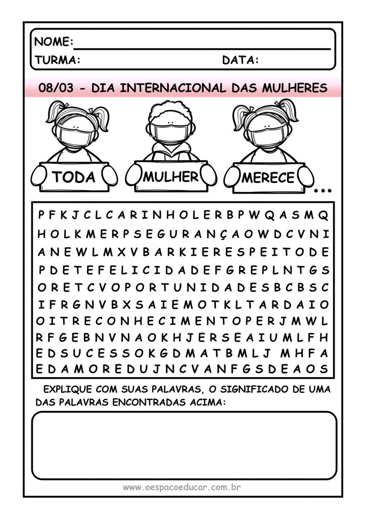 caça palavras fácil de imprimir tamanho a4
