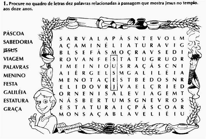 modelo caça palavras para imprimir com respostas