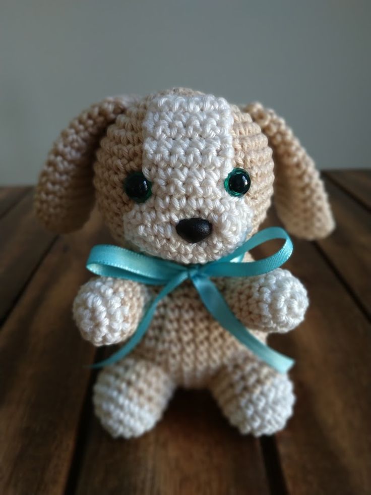 amigurumi cão