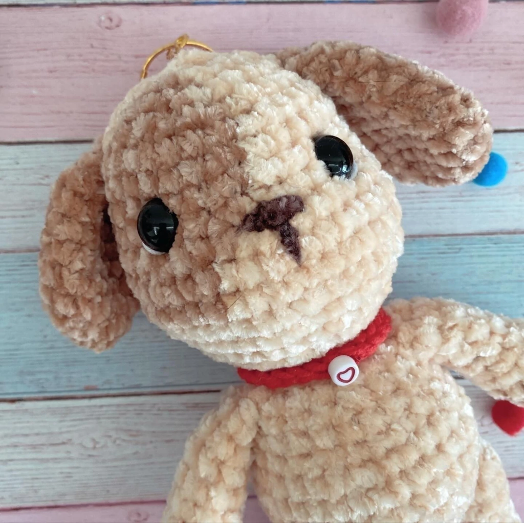 amigurumi cachorro para bebê
