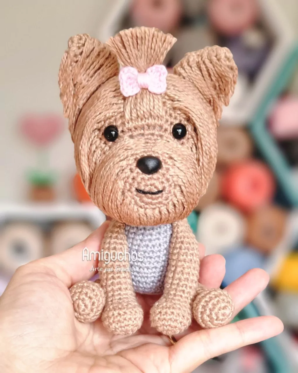 amigurumi cachorro