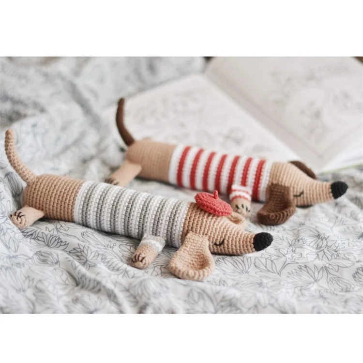 amigurumi de cachorro realista