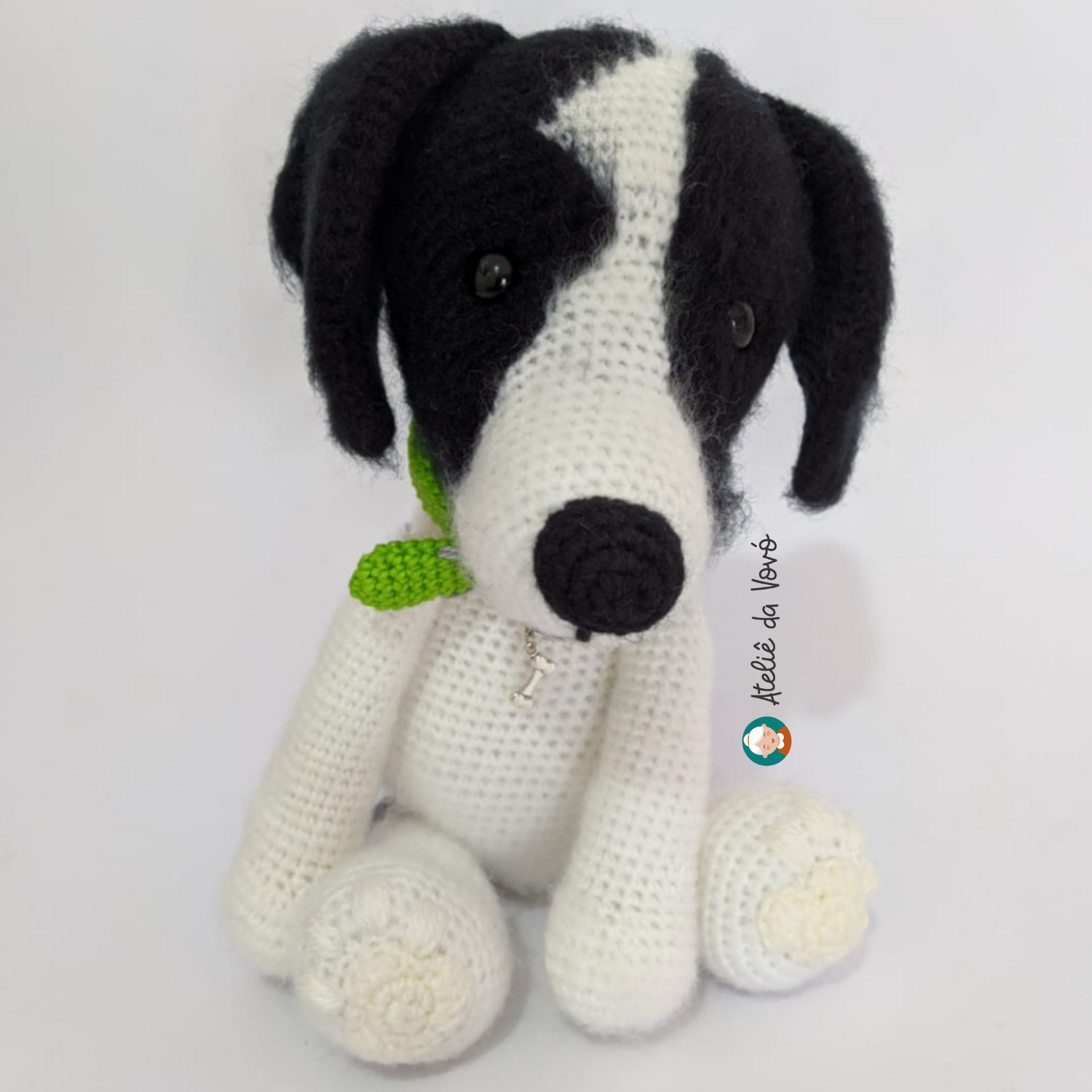 amigurumi de cachorro realista