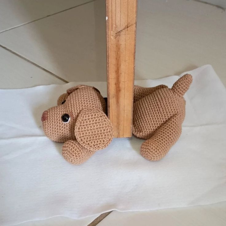amigurumi cachorro chaveiro