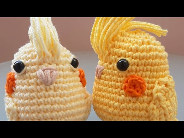 amigurumi calopsita receita