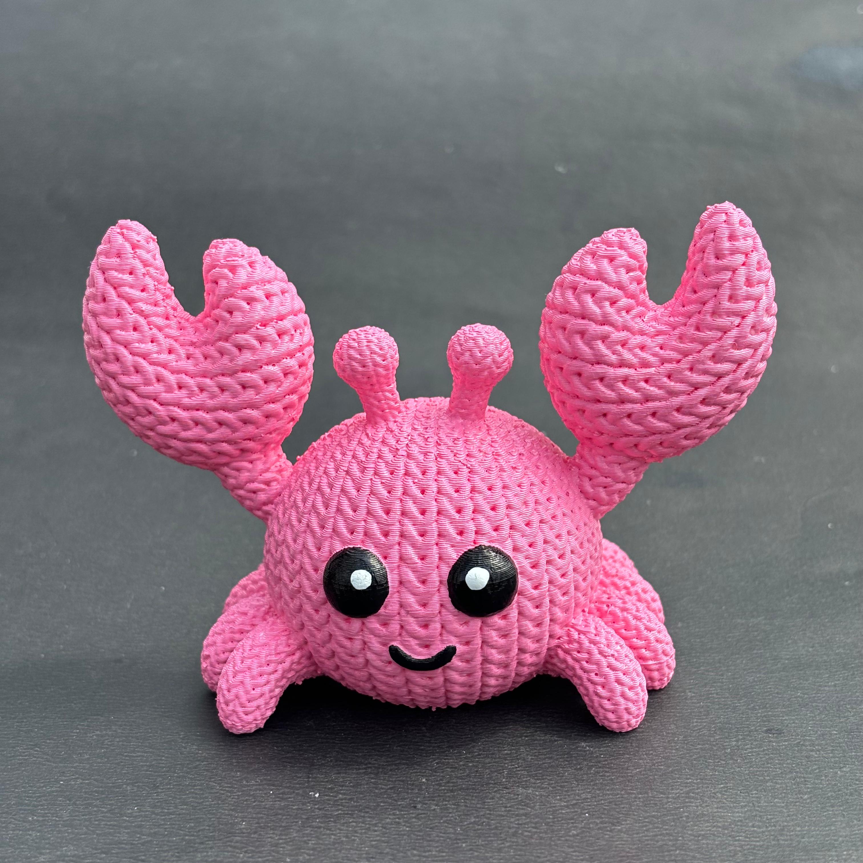 caranguejo de amigurumi para iniciantes