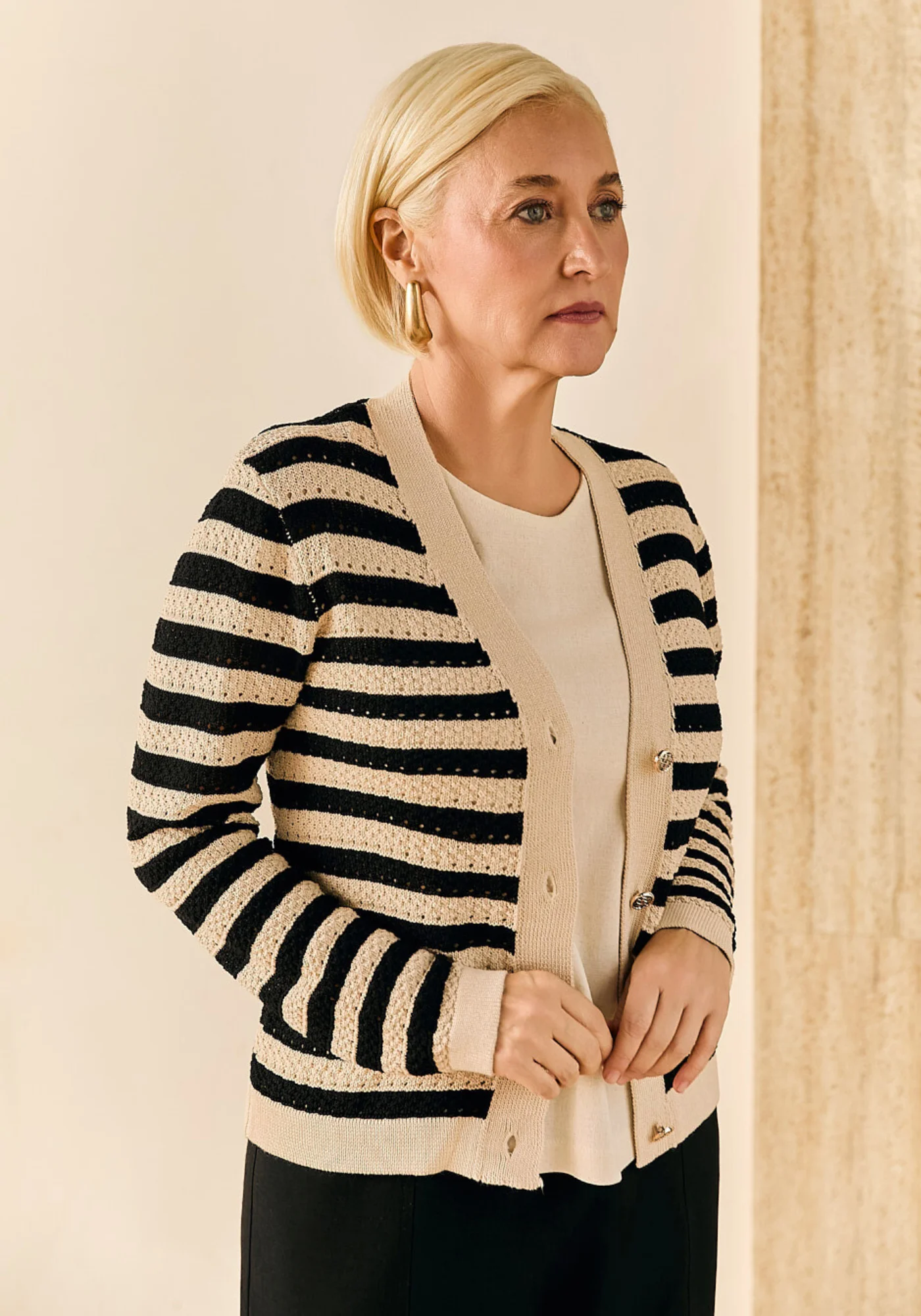 cardigan crochê