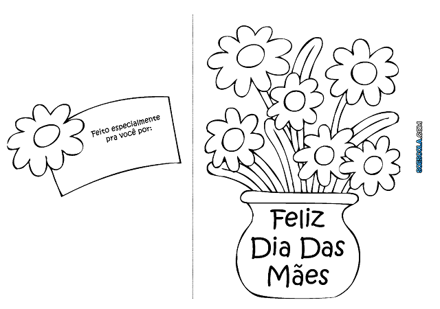 atividade dia das mães para crianças