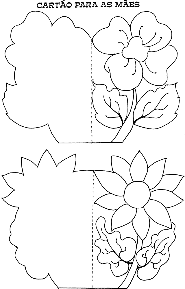 desenhos para colorir dia das mães