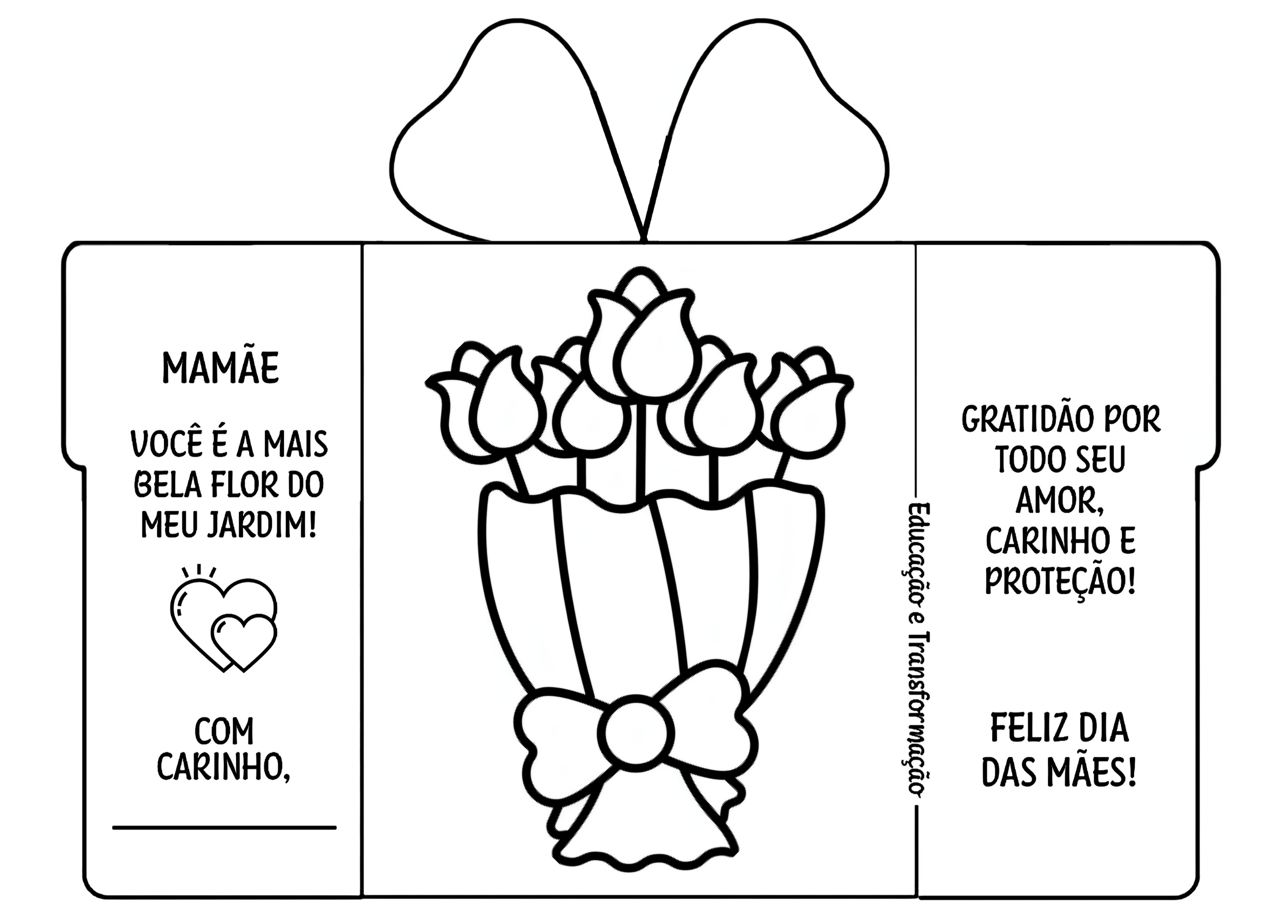 atividade dia das mães para crianças