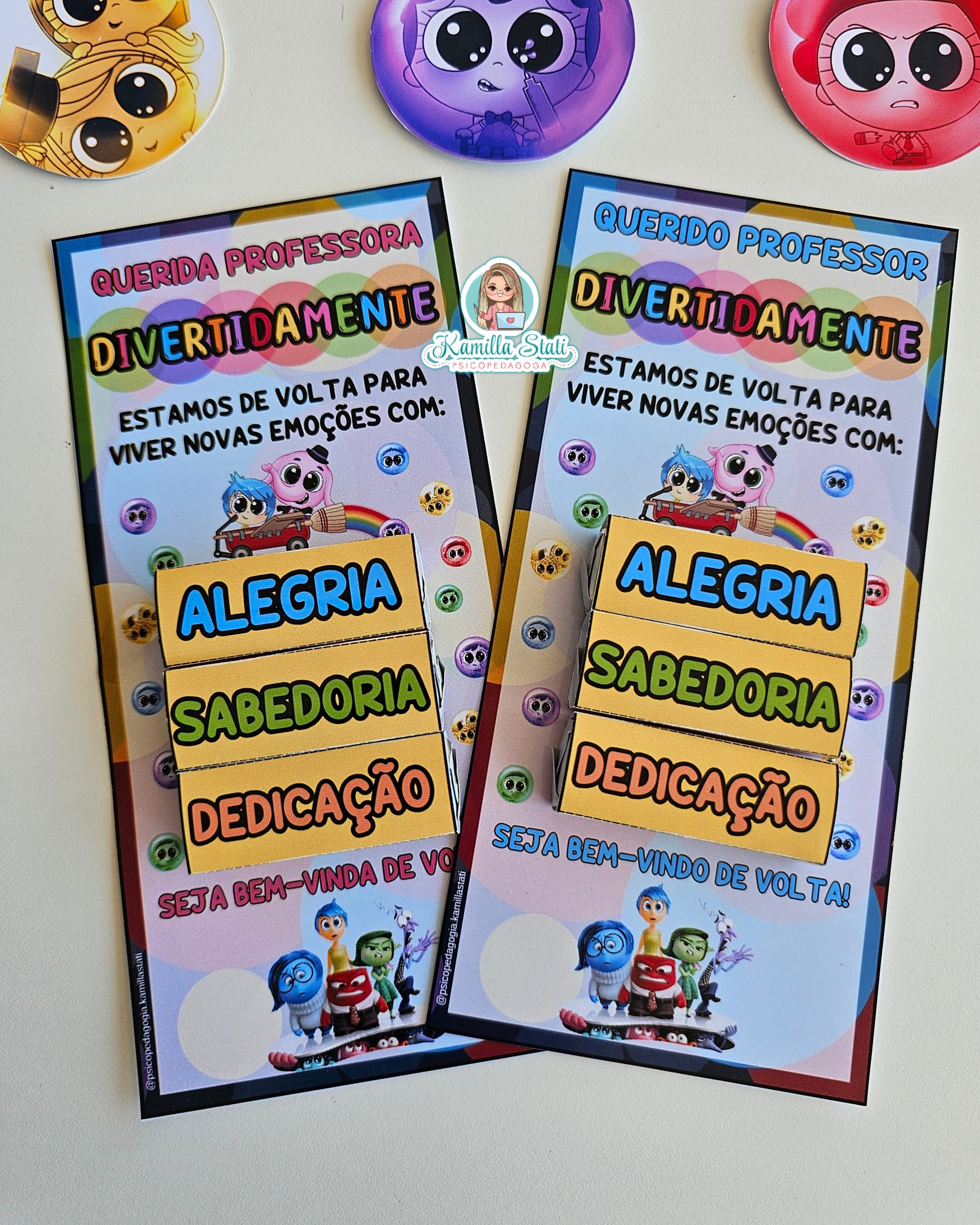 mensagem para cartão de professora
