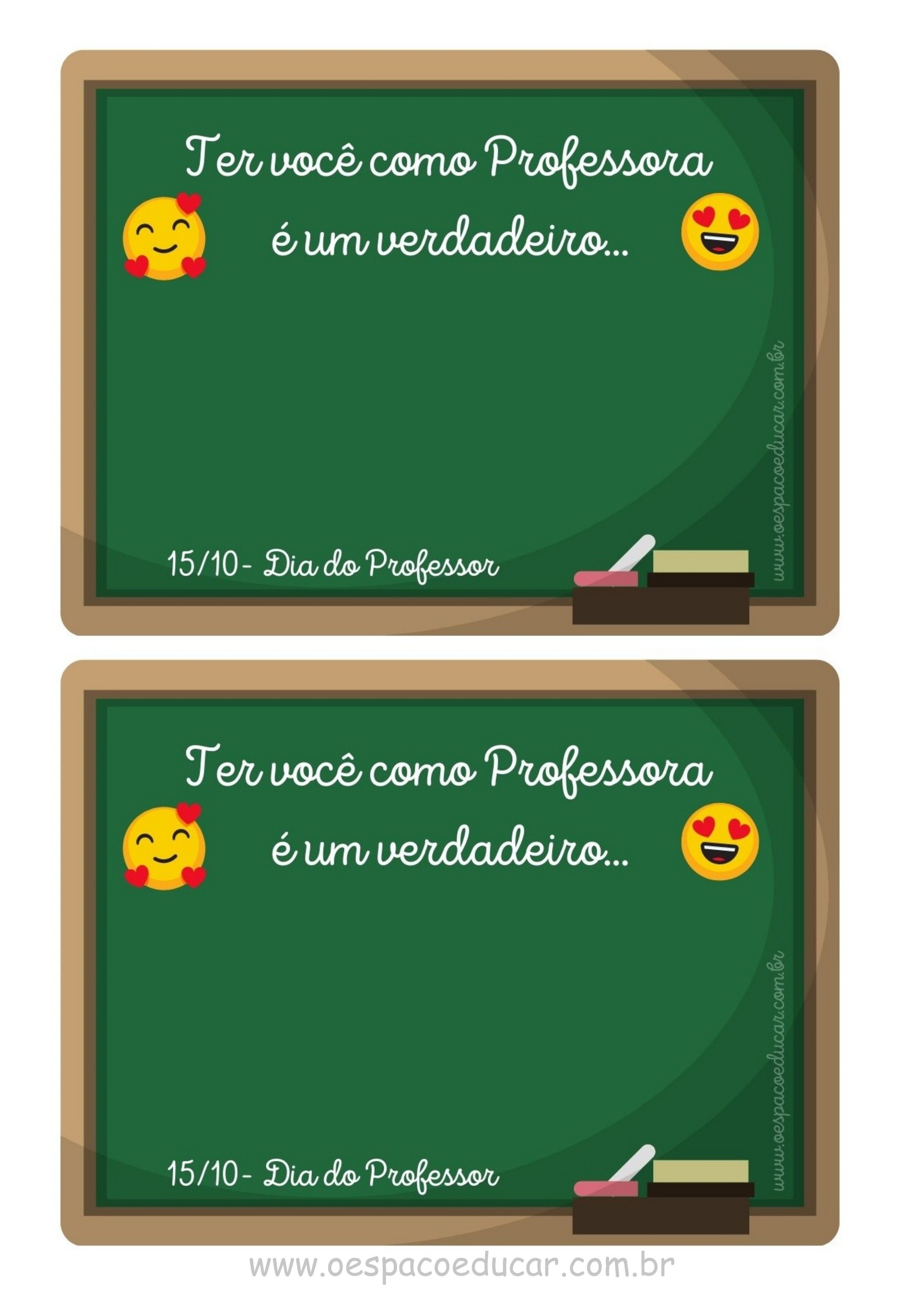 desenho de cartão para professora para colorir
