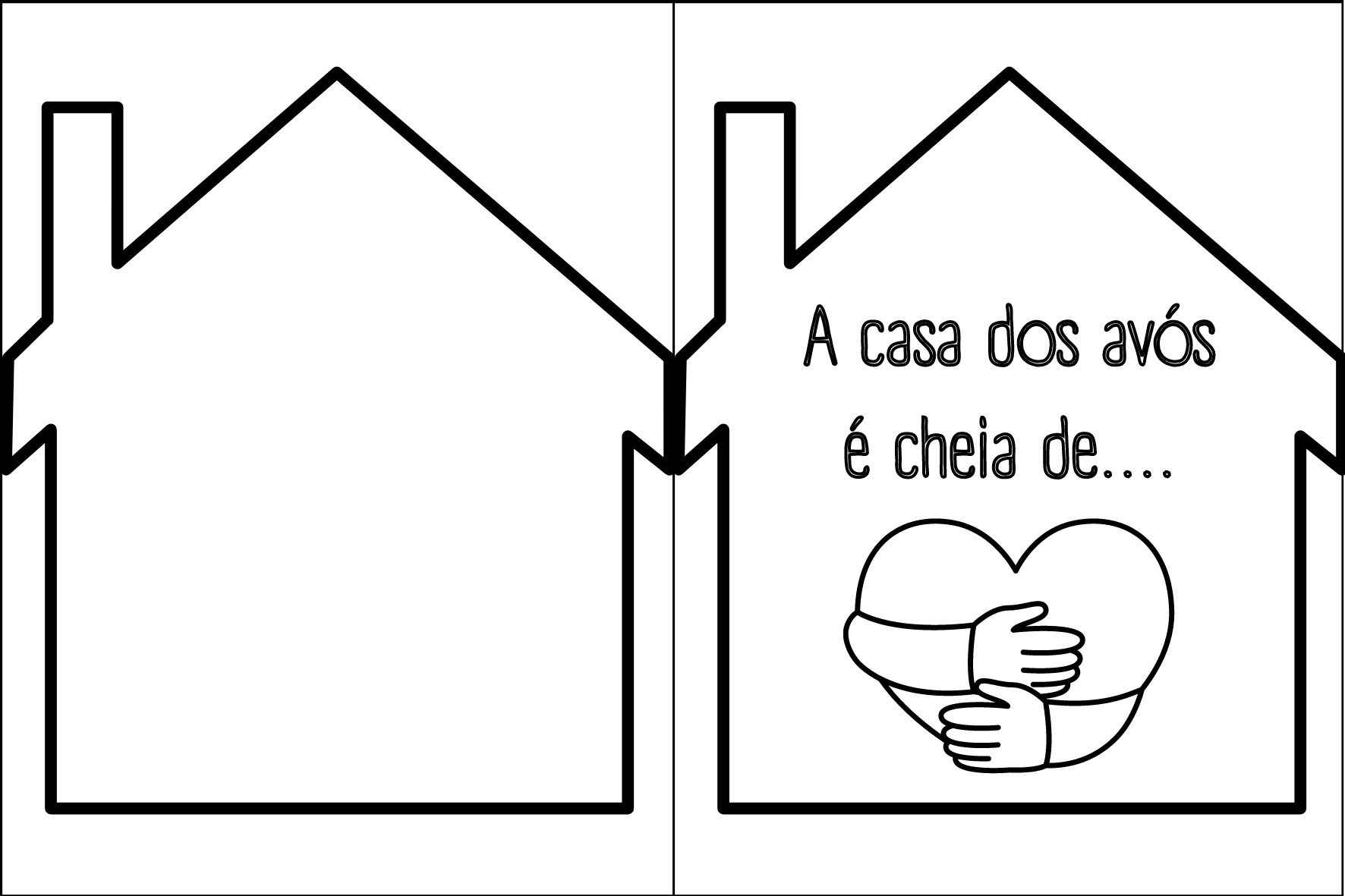 modelo de cartão para vovó
