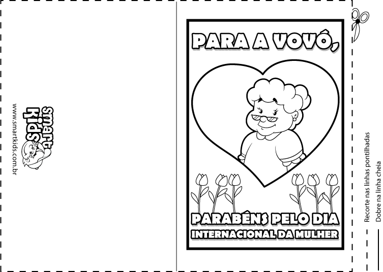 cartão de aniversário para vovó para imprimir