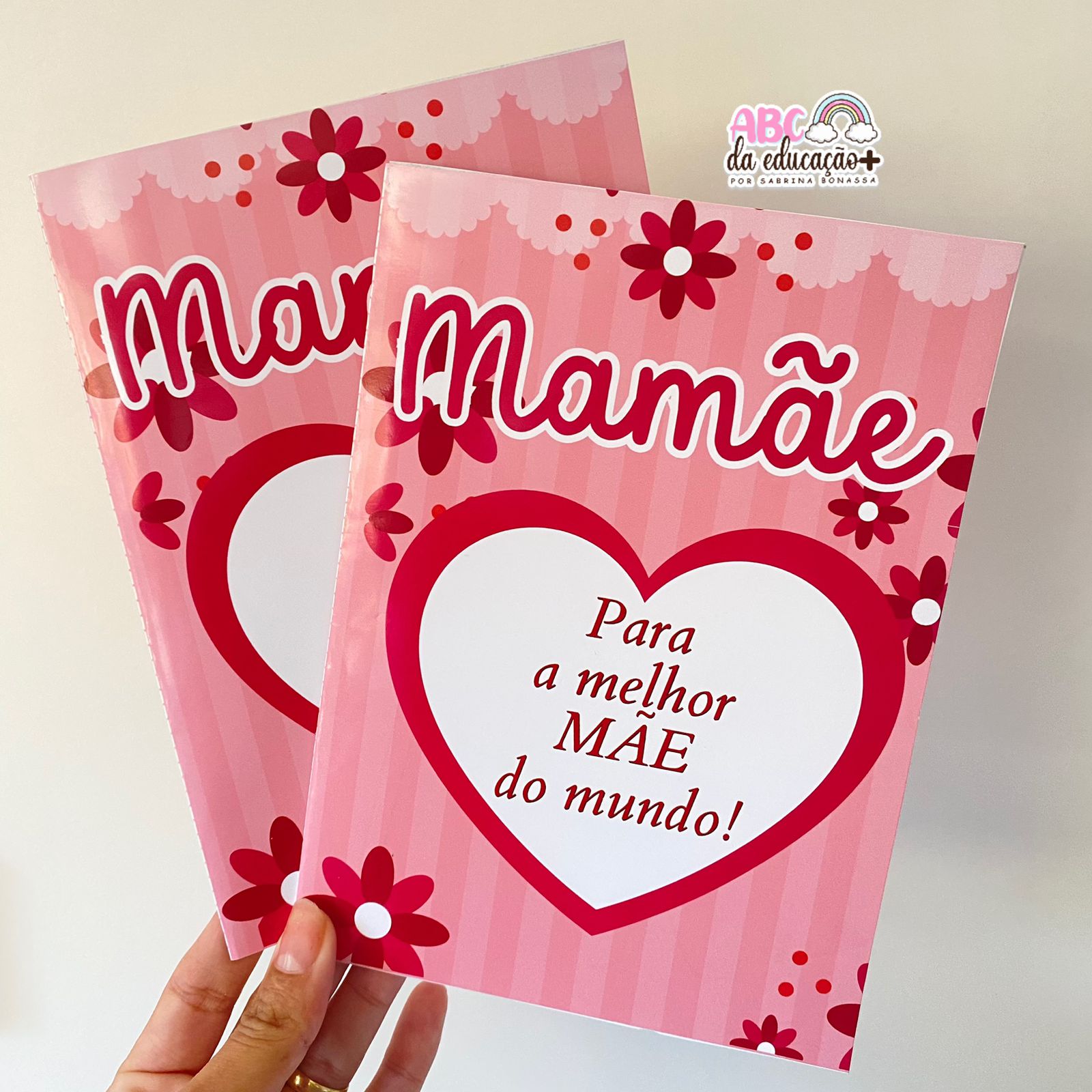 cartão dia das mães criativo para imprimir