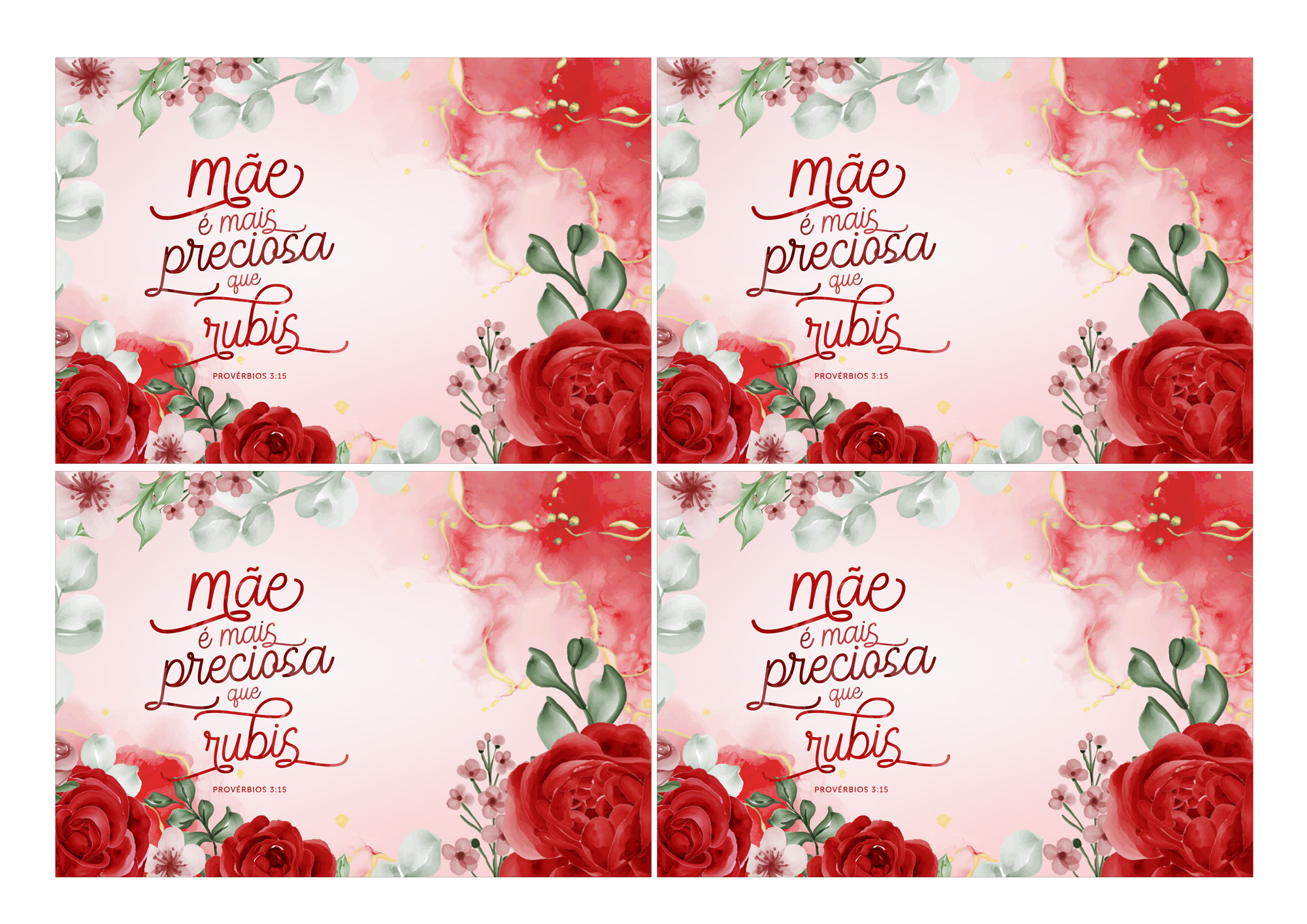 cartão dia das mães personalizado para imprimir