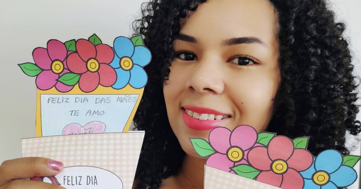 cartão dia das mães em PDF
