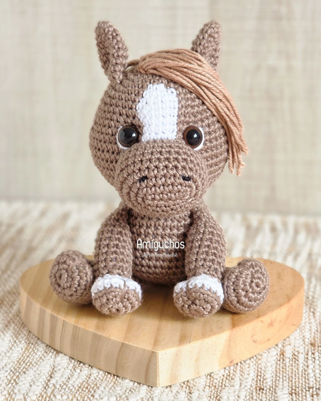 amigurumi cavalo