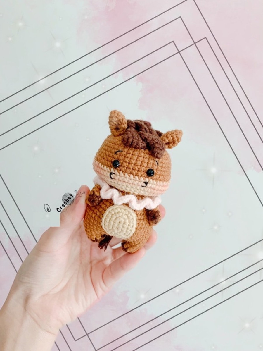 cavalo amigurumi passo a passo