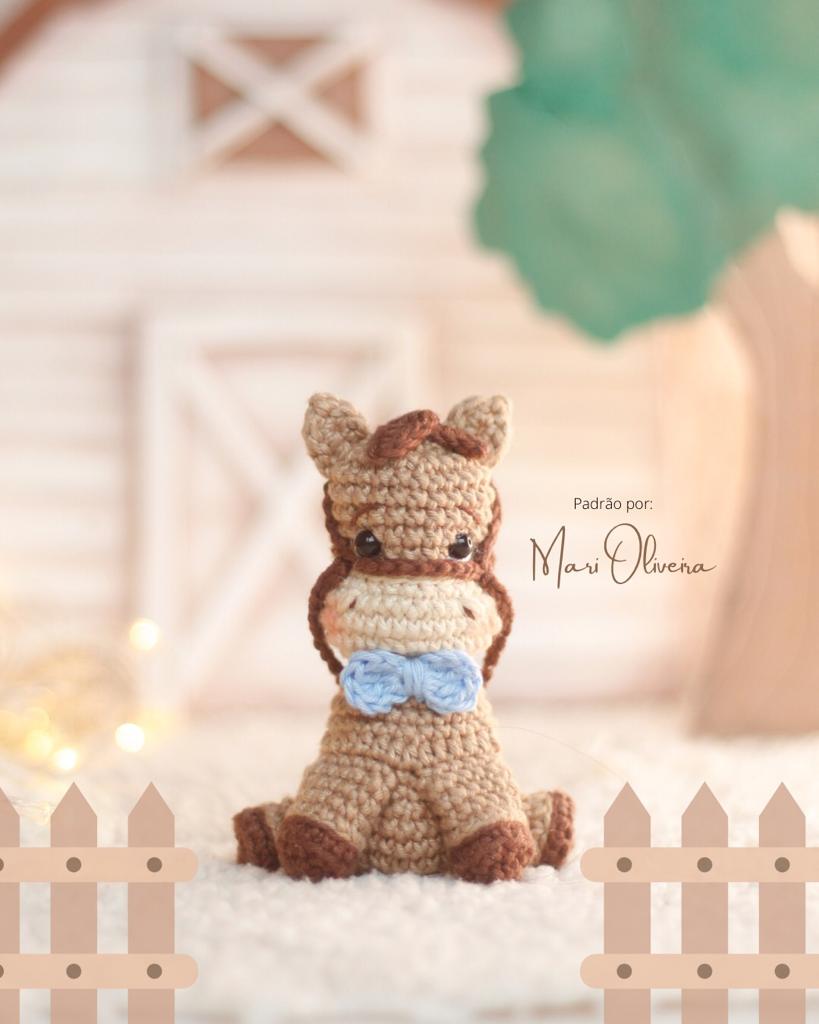 cavalinho amigurumi grande