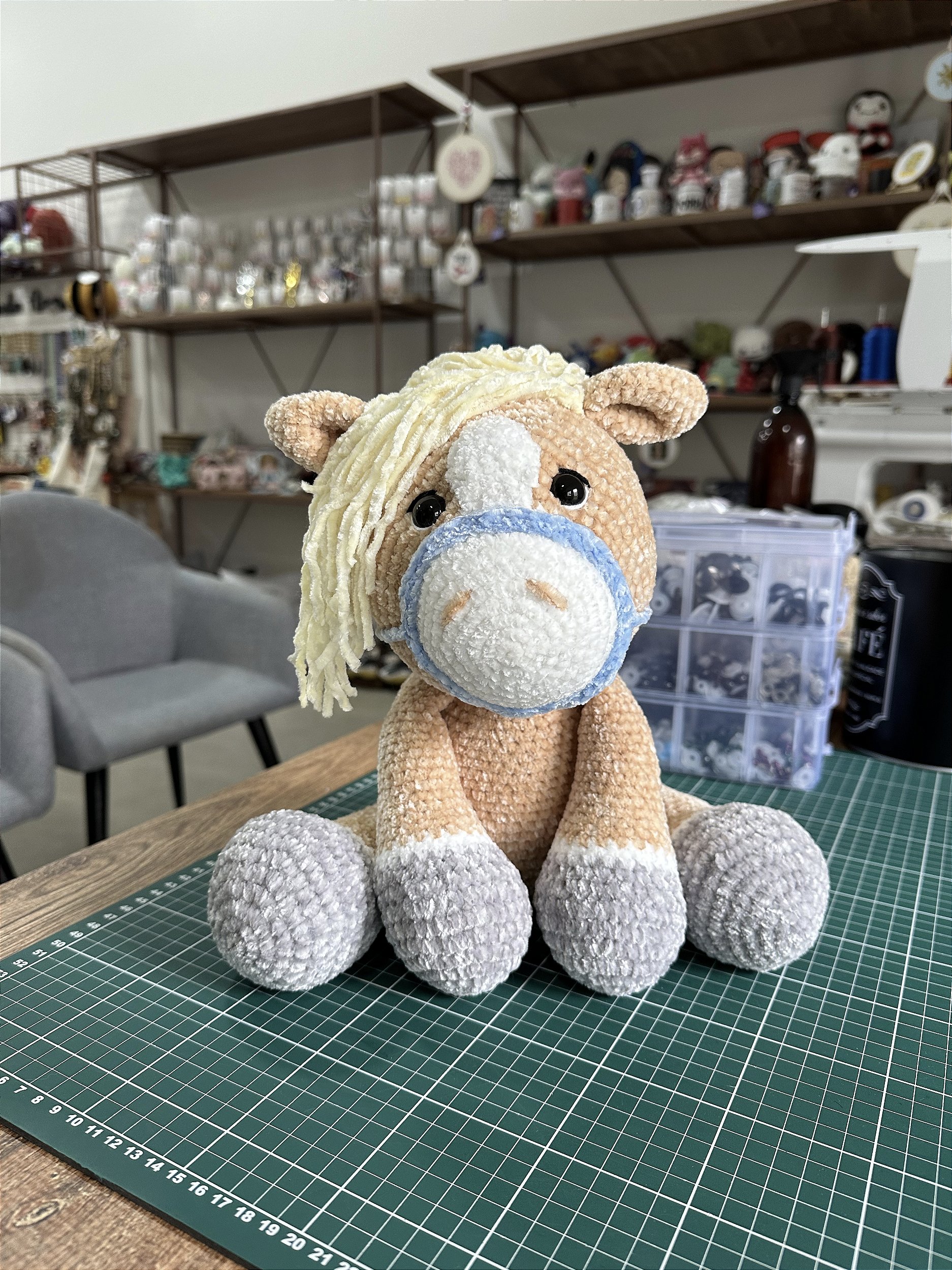 cavalo amigurumi tutorial