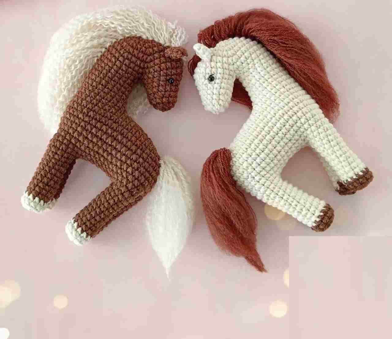 cavalo amigurumi Spirit