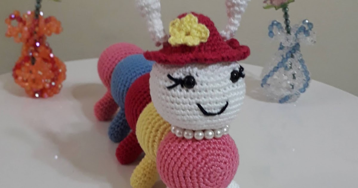 Centopeia amigurumi grande