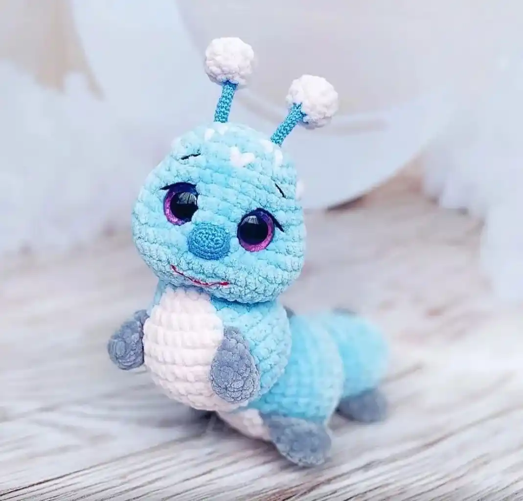 Centopeia amigurumi fácil