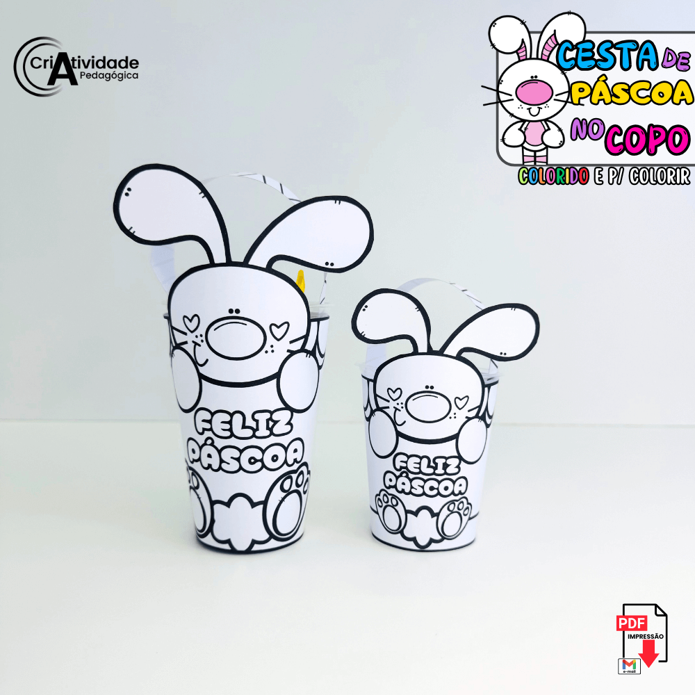 como fazer cestinha de páscoa de papel