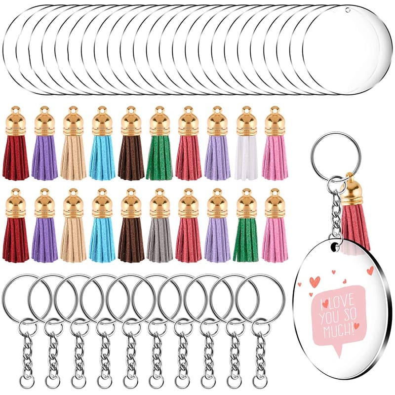 tutorial chaveiro DIY
