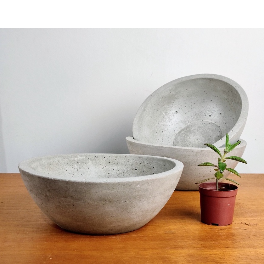 decoração sustentável cimento