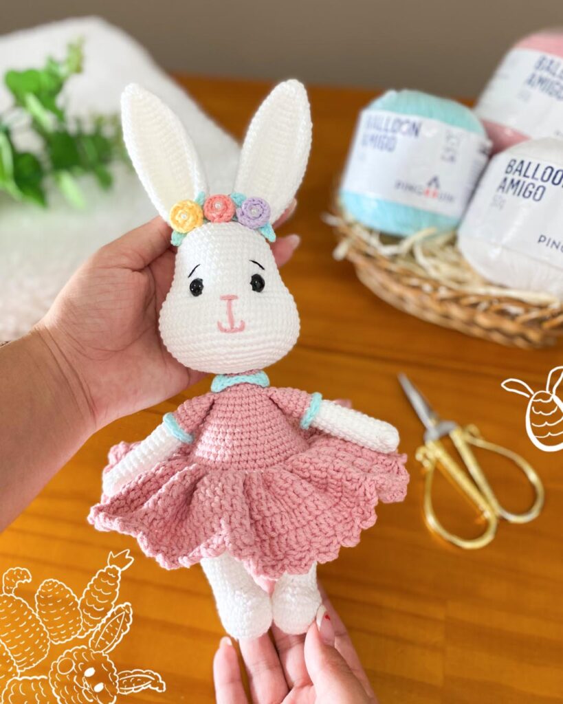 amigurumi coelho