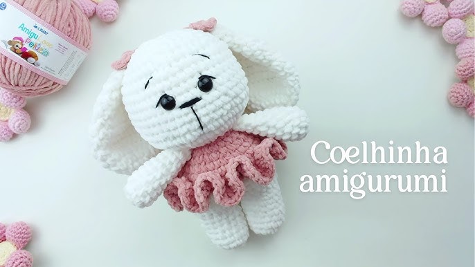 amigurumi coelho passo a passo