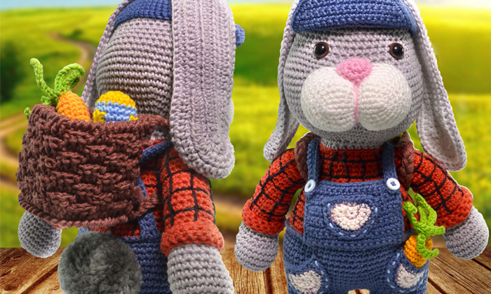 coelho amigurumi para vender