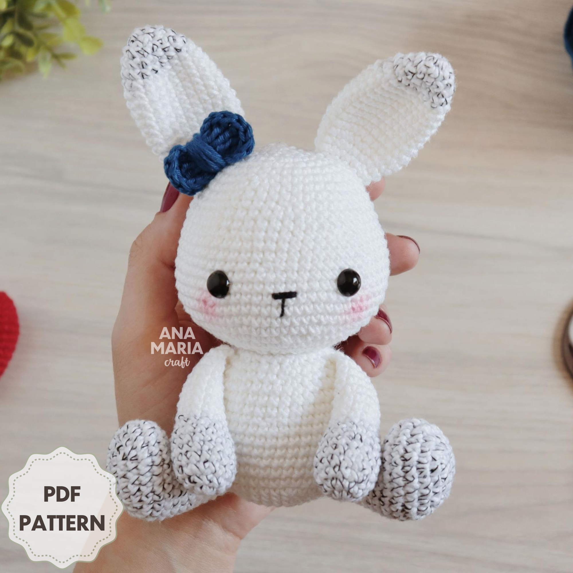 kit amigurumi coelho