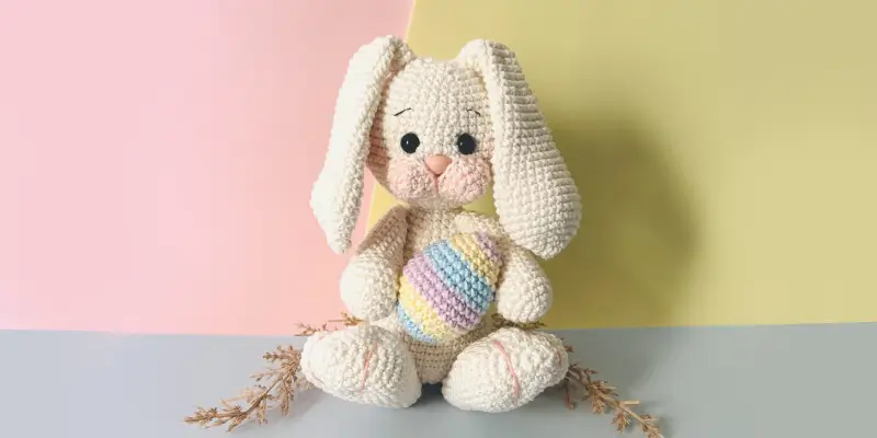 coelho amigurumi fácil
