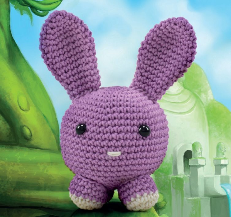 coelhinho amigurumi receita