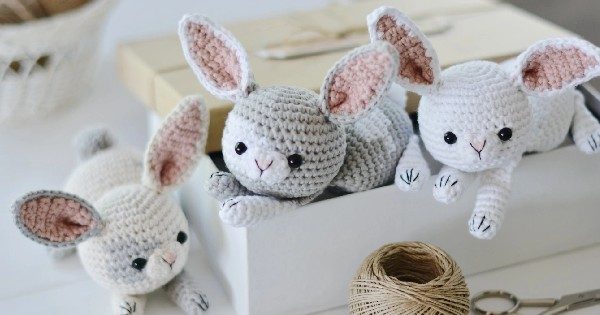 kit amigurumi coelho