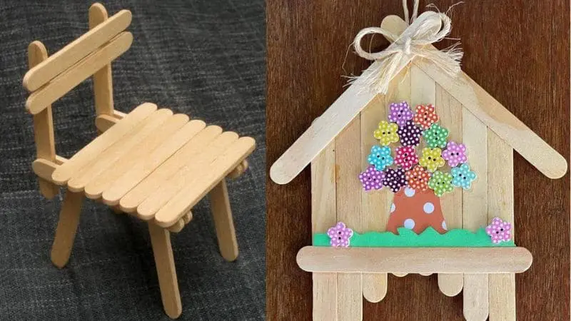 projetos DIY com palitos