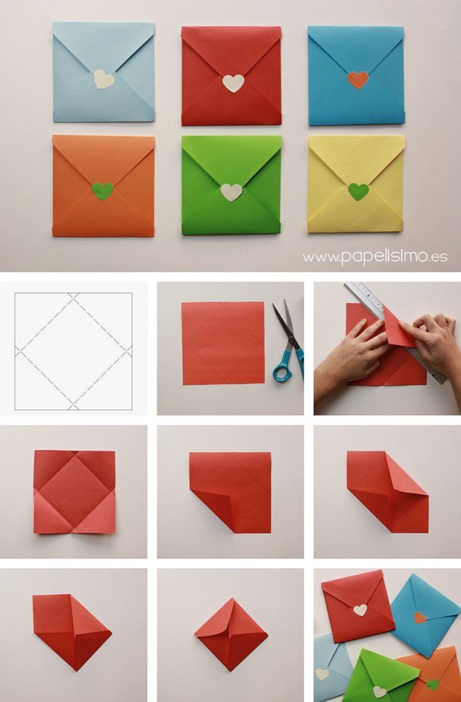 envelope caseiro