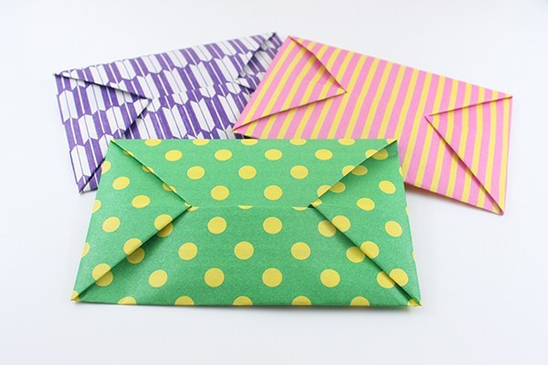 dobradura de envelope